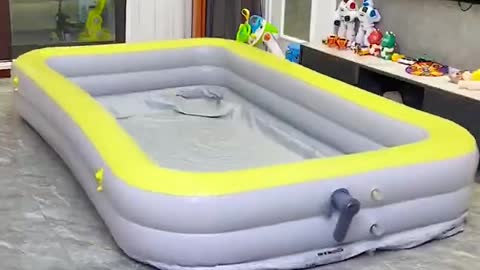 Automatic Inflatable Swimming Pool For Baby Shower Fun Play Useful Baby Product & Toys Gift 🎁 Kids