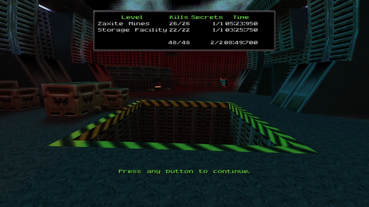 Quake 2 64 (2023 remaster), Hard, Level 10, 100%