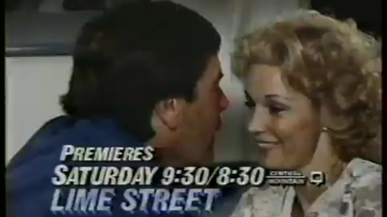 September 18, 1985 - Promo for Robert Wagner in 'Lime Street'