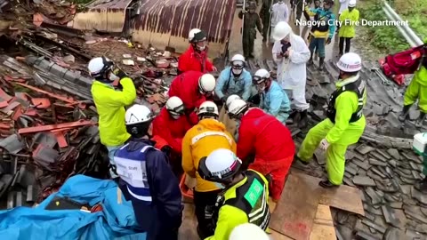 Emergency warning issued as Typhoon Shanshan nears Japan