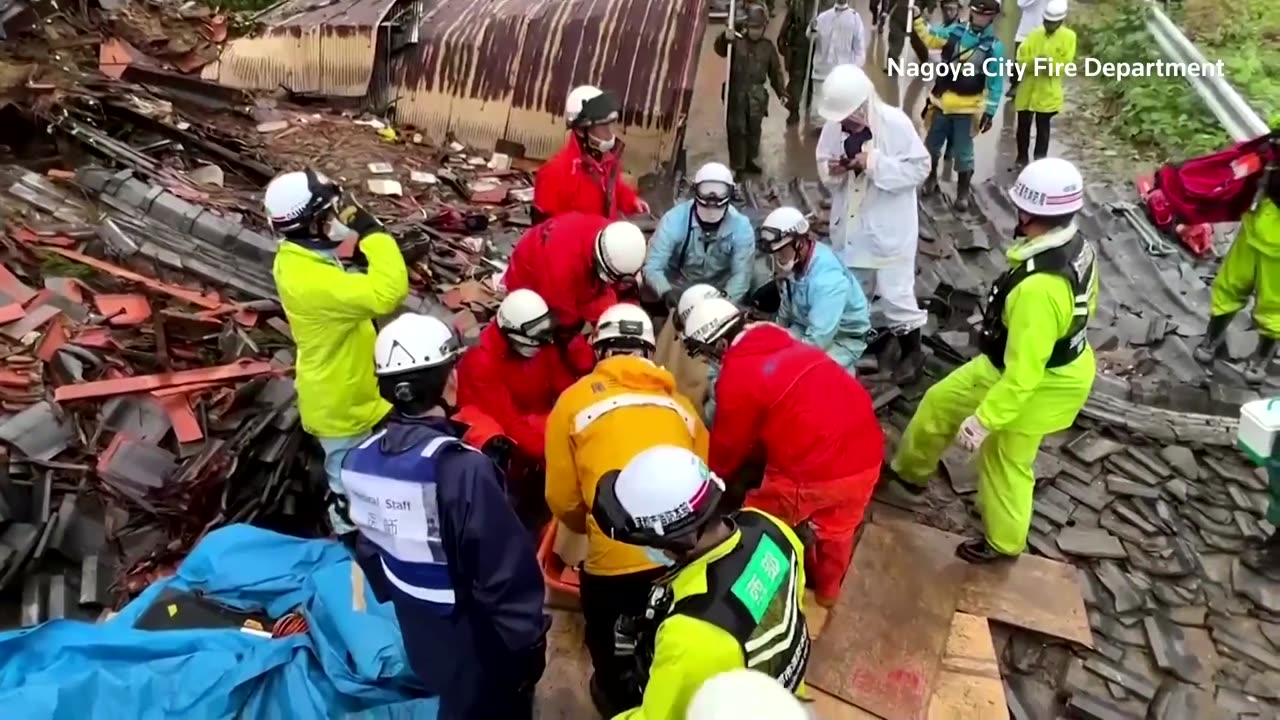 Emergency warning issued as Typhoon Shanshan nears Japan