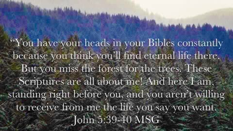 John 5:39-40