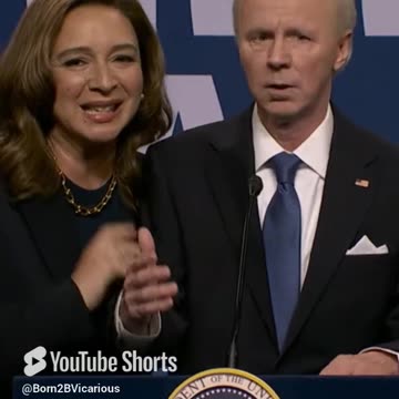 SNL Kamala Harris & Joe Biden Maya Rudolph & Dana Carvey ending pt2