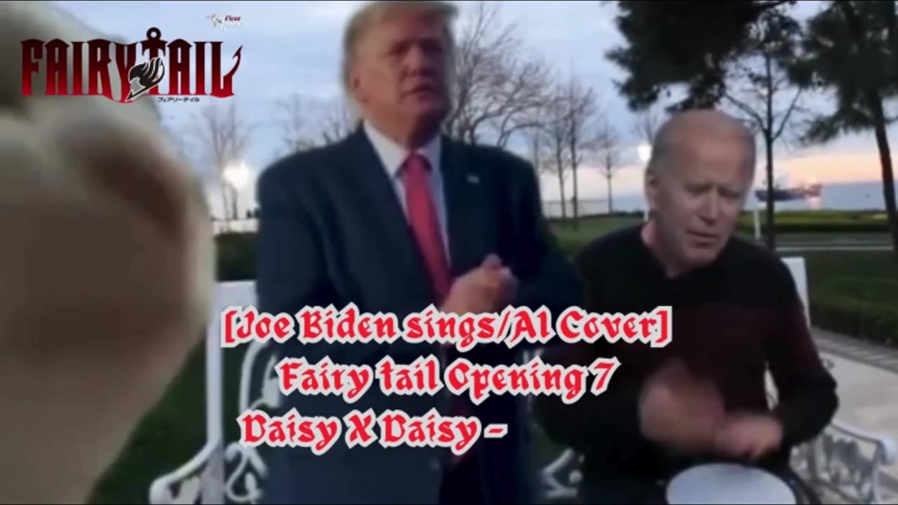 [Joe Biden sings/AI Cover] Fairy tail Opening 7 | Daisy X Daisy - Evidence