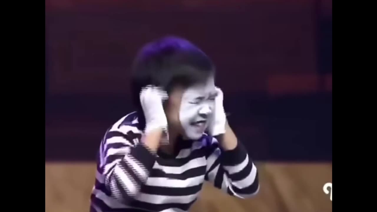 Boy act very well