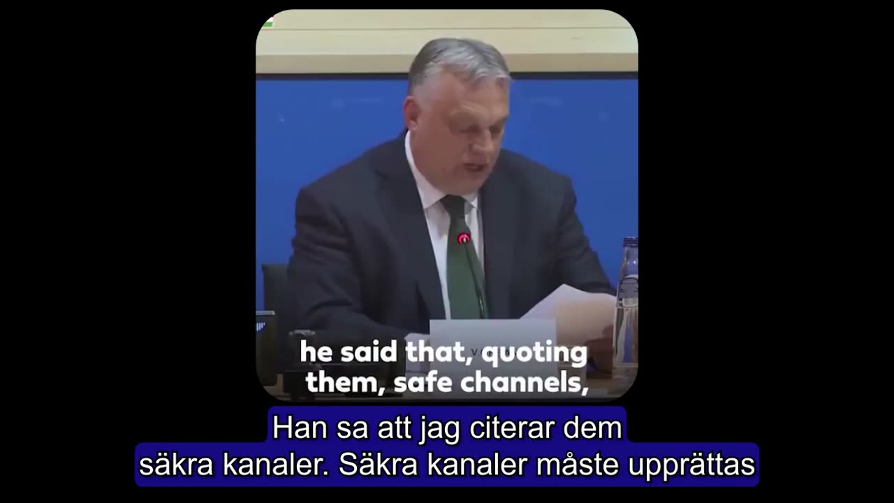 Viktor Orban om George Soros plan skriven 2015