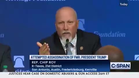 U.S. Rep. Chip Roy Questions Panel During Hearing On Trump Assassination Attempt