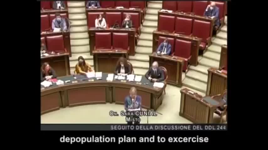 Bill Gates Exposed in Italian Parliament For Crimes Against Humanity. Called A Global Criminal