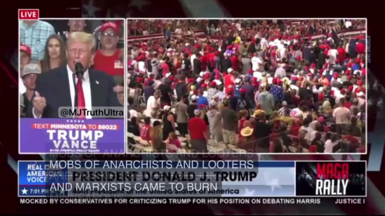 Trump Torches Democrat Gov Tim Waltz & Kamala Harris and the Crowd Goes Wild! 🔥🔥🔥