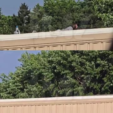 Video appears to show people in the crowd calling out to the shter by name. - - Secret Service was