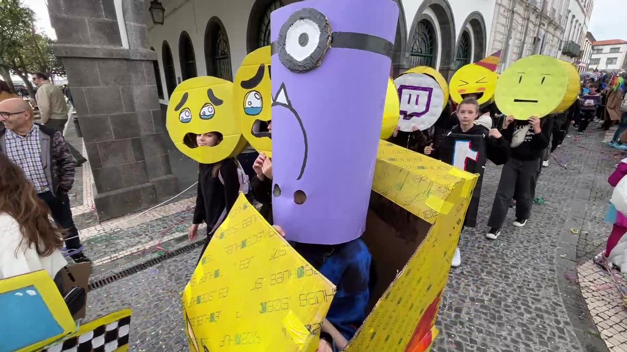 Ponta Delgada, Corso de Carnaval 2024 - Sao Miguel Azores Portugal - 09.02.2024 #carnival