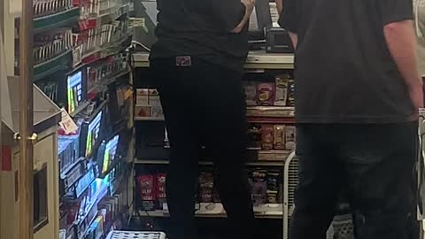 Screaming Convenience Store Clerk