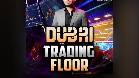 Dubai trading floor booming bulles