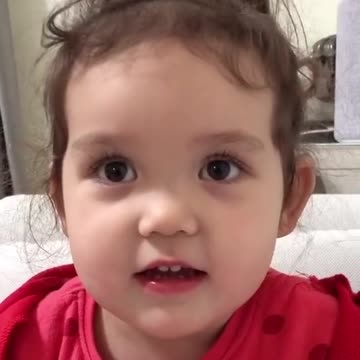 A little girl who speaks several languages