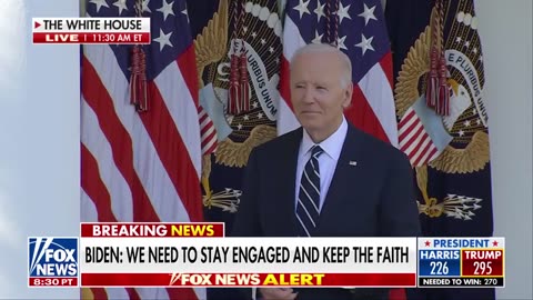 Biden congratulates Trump, pledges 'peaceful and orderly' transfer of power