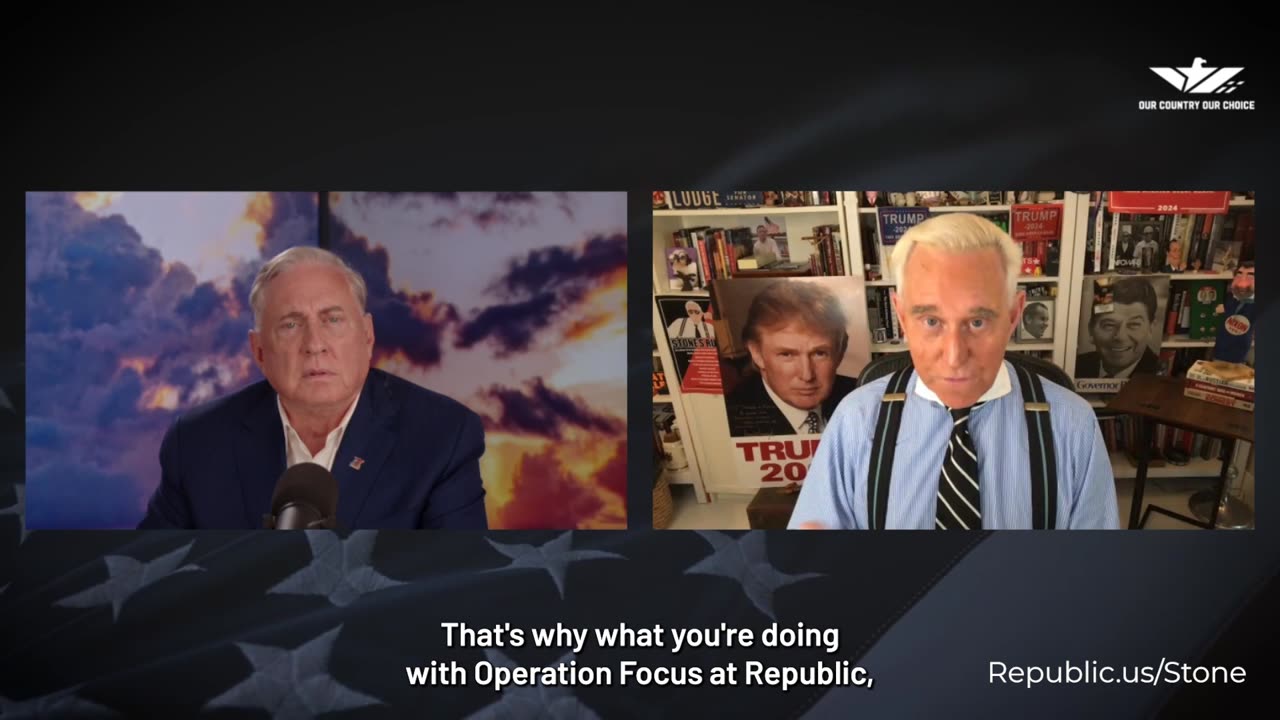 Roger Stone & Col. Douglas Macgregor on Re:Public, the ULTIMATE Free Speech Platform