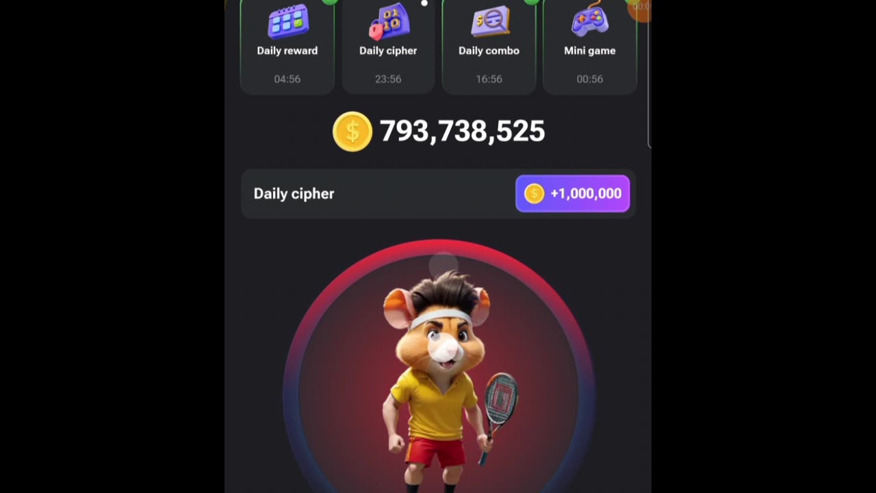 26 AUGUST HAMSTER KOMBAT DAILY CIPHER