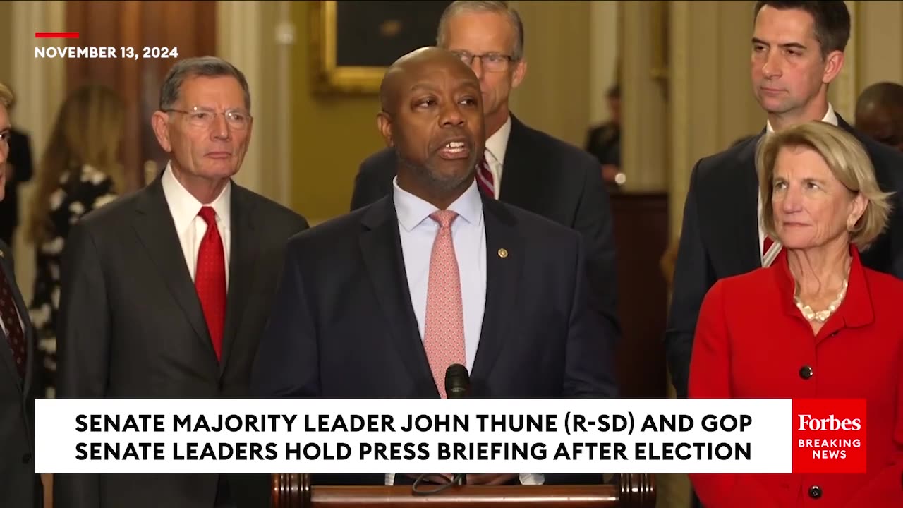 Tim Scott Wins Chairmanship of the National Republican Senate Committee