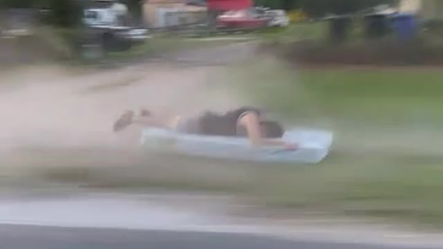 Four-Wheeler Mattress Ride