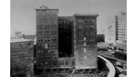 Storey Building Rotated with people Inside