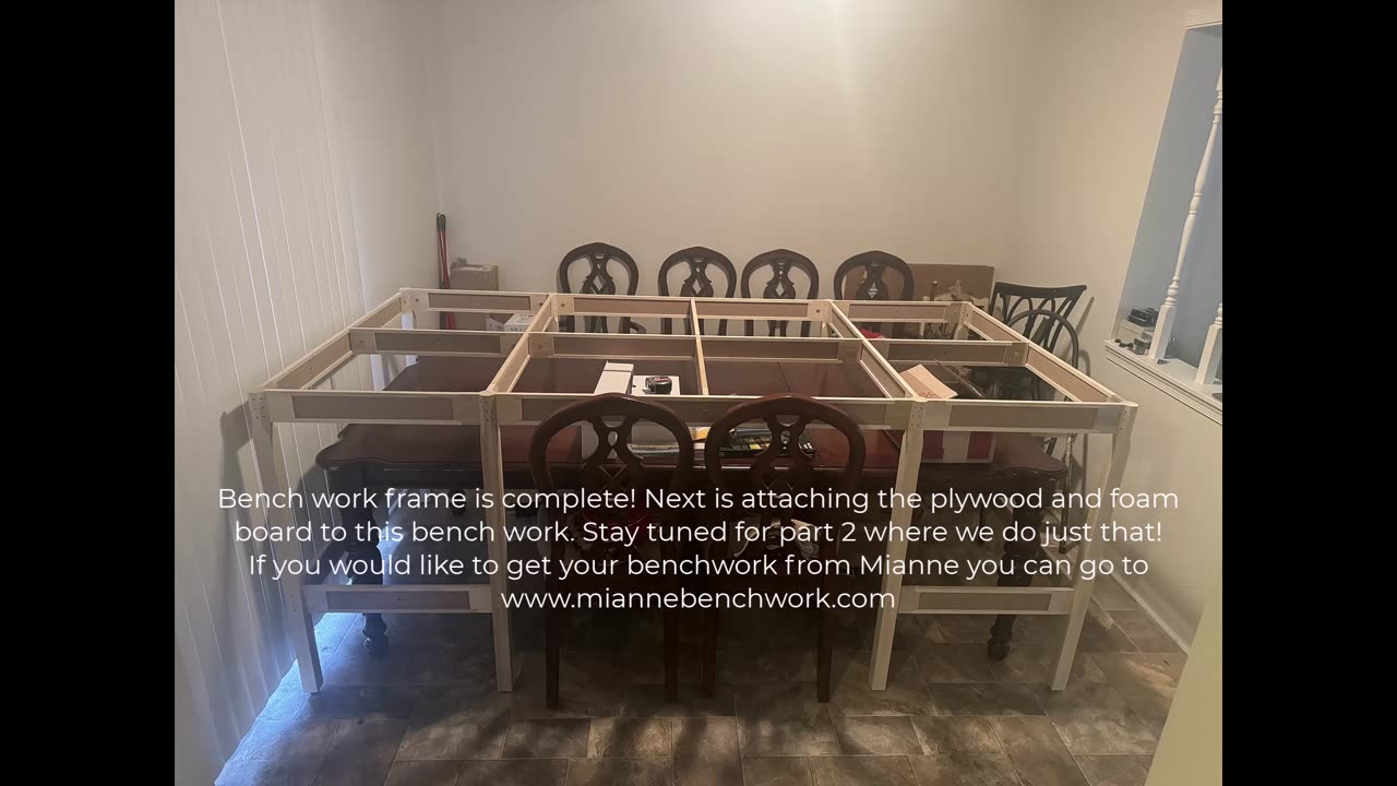 Part One of my Layout: Building the Ultimate Benchwork!