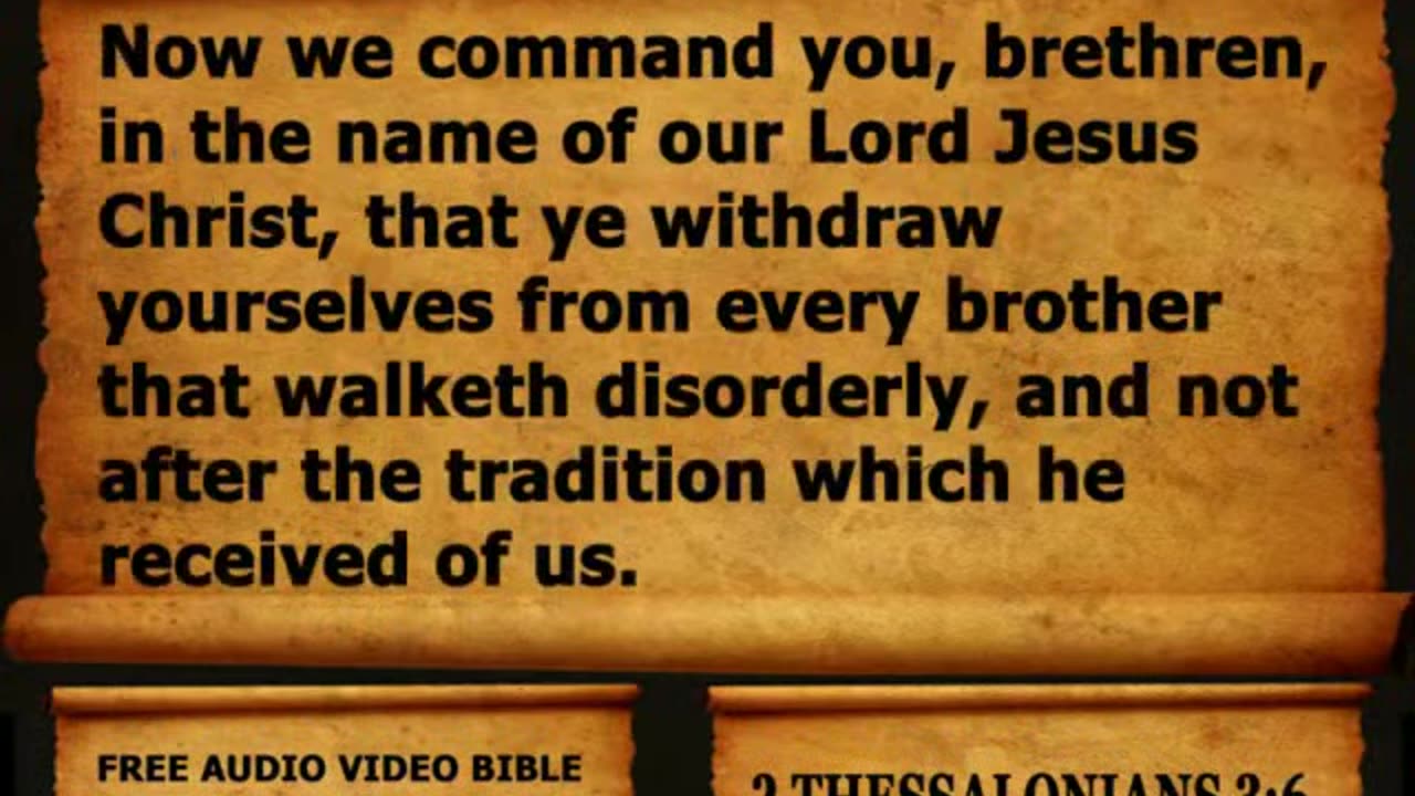 Bible Book 53. 2 Thessalonians Complete 1-3, King James Version (KJV) Read Along Bible