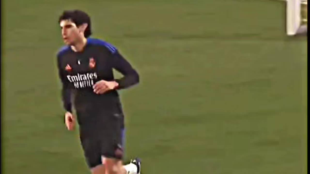 Jesus Vallejo solo run goal pada latihan hari ini!