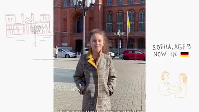Little Ukrainians thank nations with big hearts hosting them during this difficult time.
