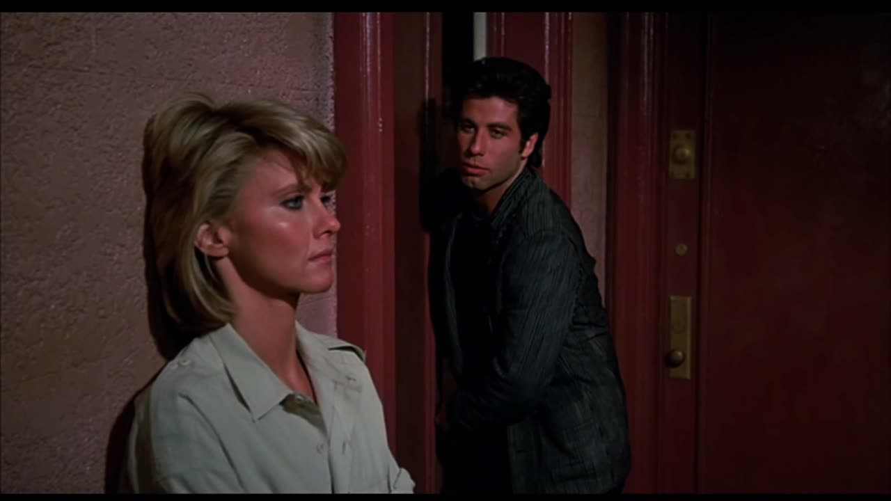 Olivia Newton John John Travolta Two Of A Kind 1983 scene 2 remastered 4k