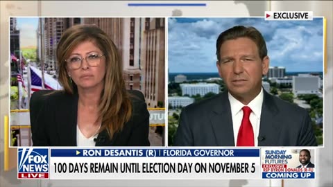 'BLIZZARD OF LIES': Kamala Harris won't be able to distance herself from this, DeSantis says