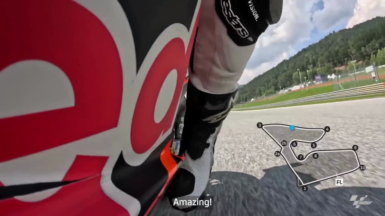 Riding up the Spielberg hills GoPro Lap