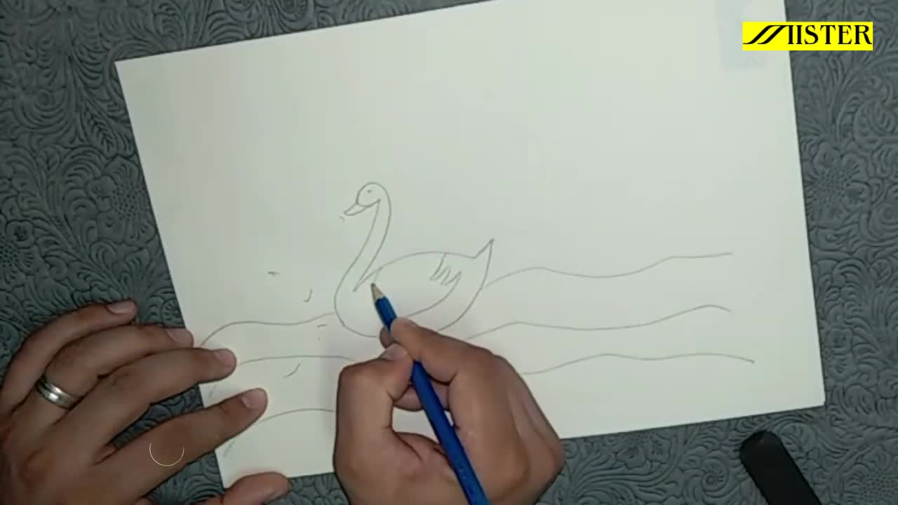 How to draw a duck from number two