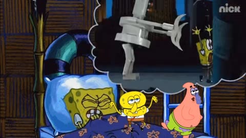 SpongeBob And Patrick Are Pretending To Be Imposters While SpongeBob Has A Bad Dream 🤖