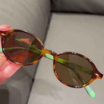 Vintage Oval Frame Glasses Women Retro Y2K Eyewear Brand Shades Computer Readin