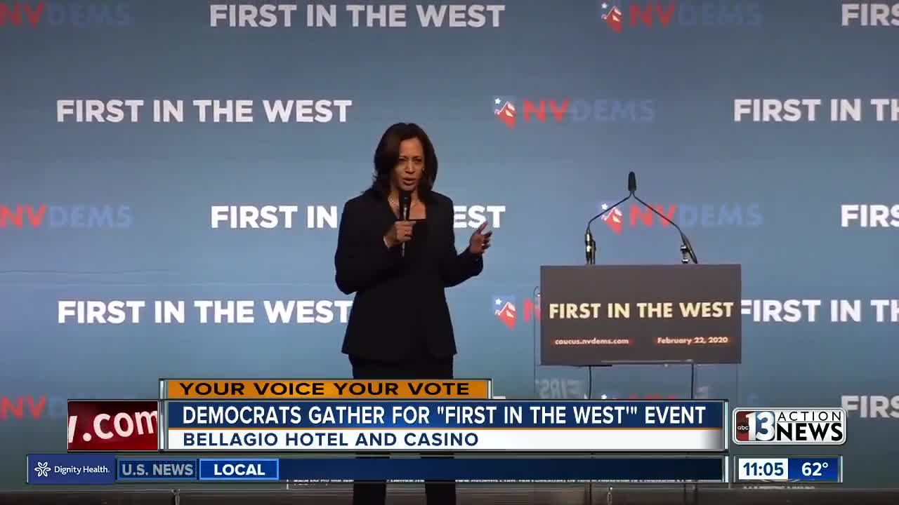 Presidential hopefuls speak at the Bellagio