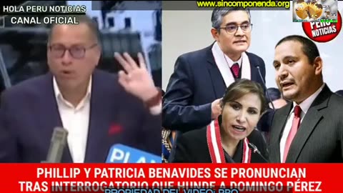 FISCAL RAFAEL VELA LLEGÓ HASTA LA MARINA PARA TUMBARSE A PATRICIA BENAVIDES