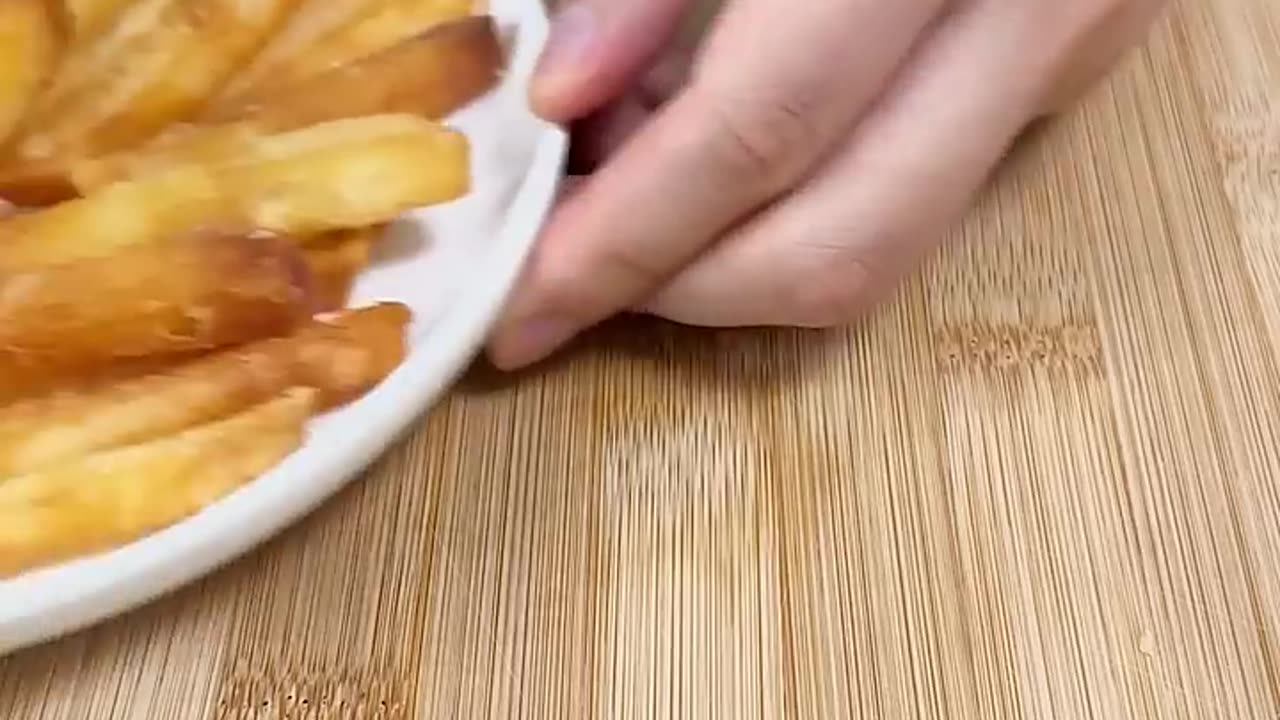 french fries ASMR