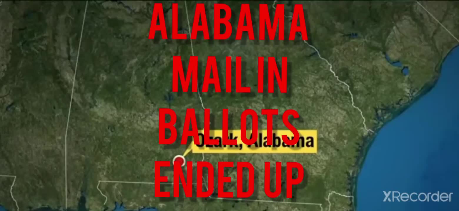 ALABAMA MAIL IN BALLOTS MAILED TO TEXAS