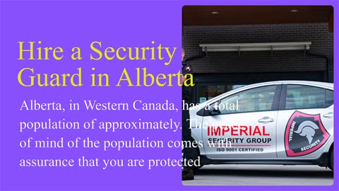 Security Guard Alberta