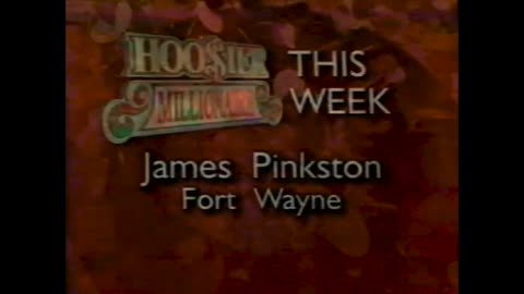 April 29, 1997 - WNDY Promo for Next 'Hoosier Millionaire'