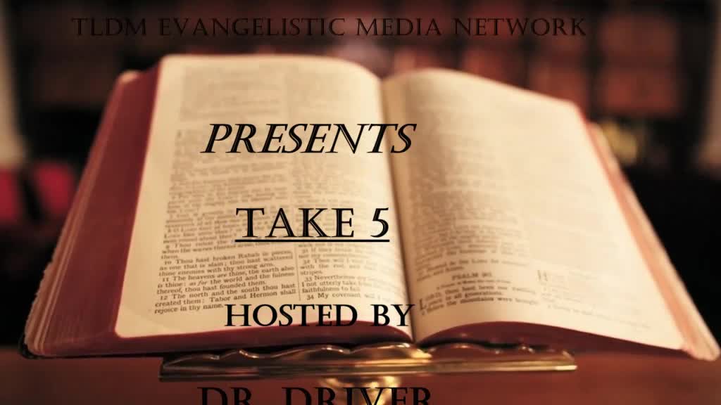 TAKE5 on Behaving as a Christian PT 1