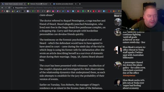 Amber Heard's mental illnesses