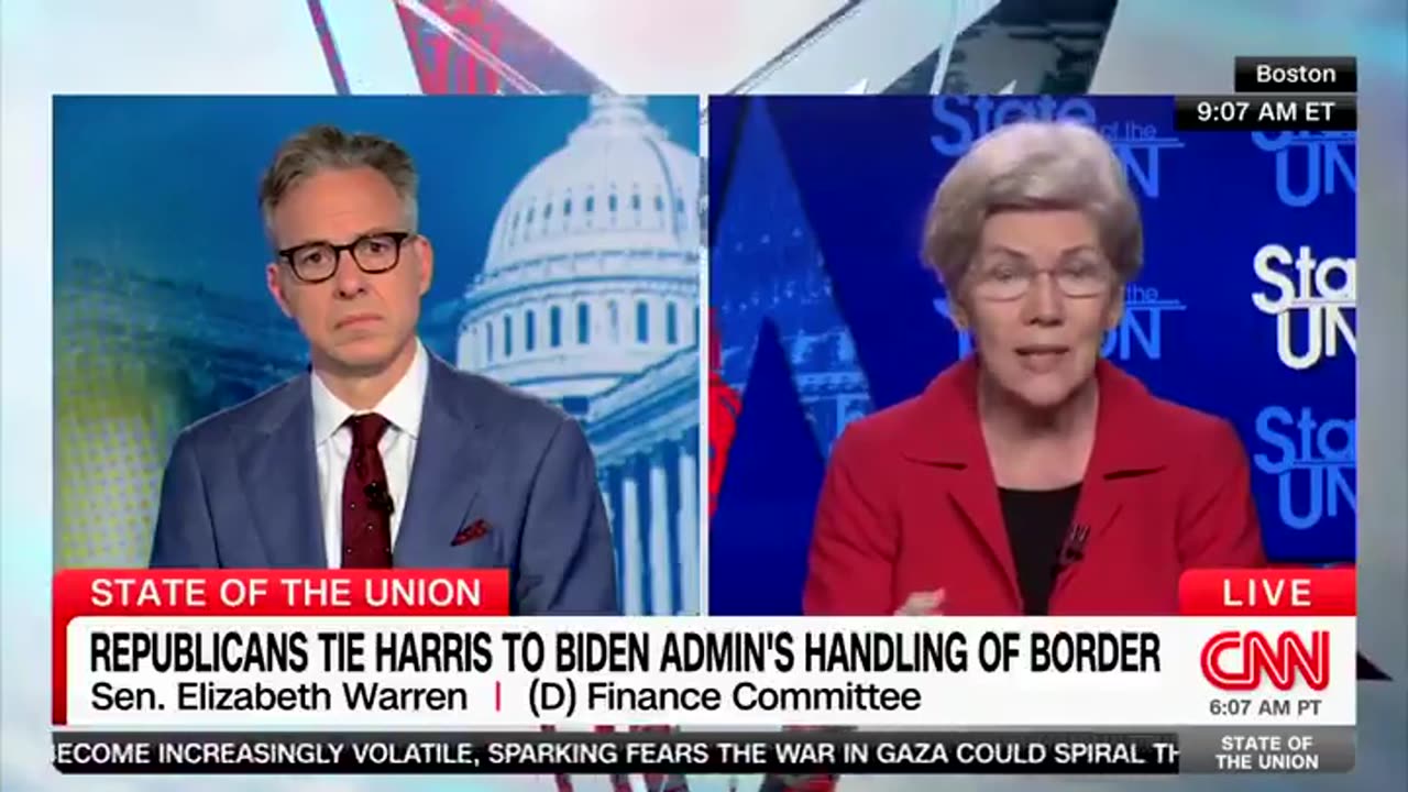 Elizabeth Warren says Kamala Harris will grant citizenship to the millions of illegal immigrants