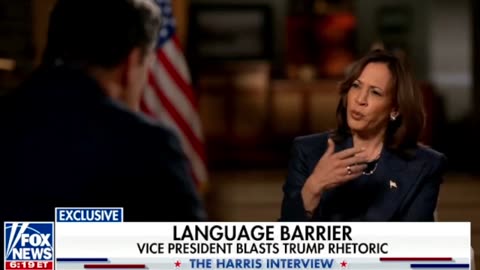 Kamala Harris Interview Formula = Answer Questions With Non-Answers