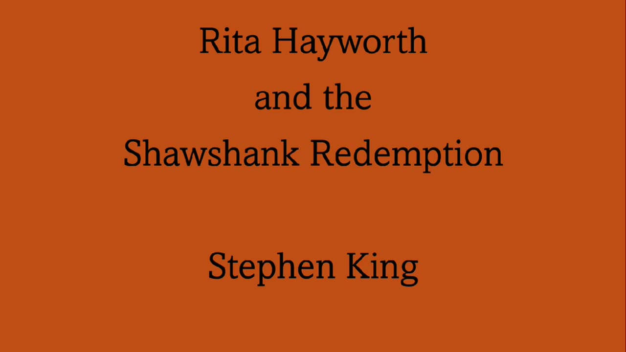 Rita Hayworth and the Shawshank Redemption - Stephen King