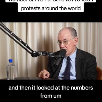 Number of Pro-Palestine vs Pro-Israel protests around the world