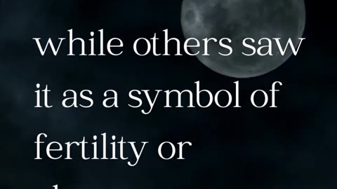The Moon and Fertility #fact #shortsvideos #shorts