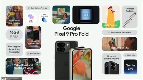 Google unveils Pixel 9 phones earlier than usual as AI race with Apple heats up.mp4