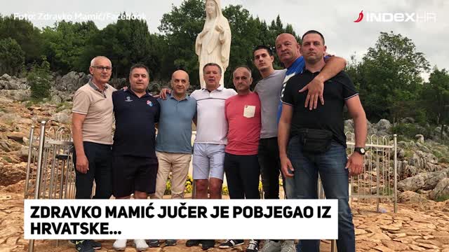 Zdravko Mamić čeka presudu u Međugorju