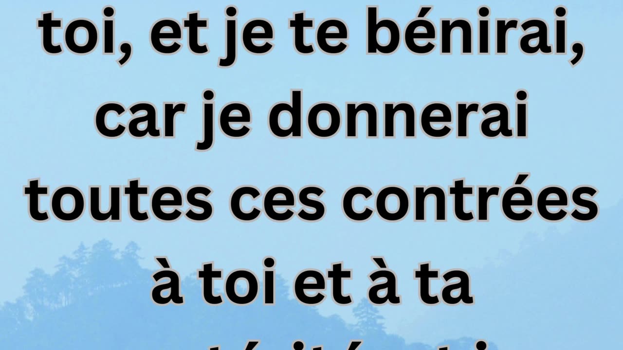 Genèse 26:3 - « Séjourne dans ce pays »